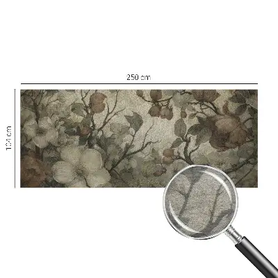 Fototapete aus Vlies mit Blumenschmuck als Motiv