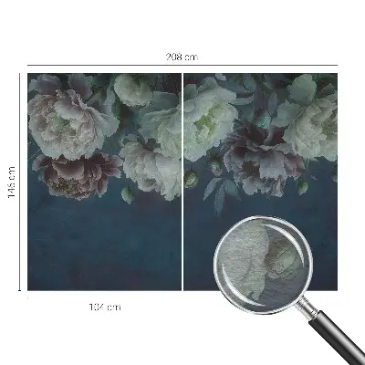 Vlies-Fototapete nach Maß mit floralem Motiv