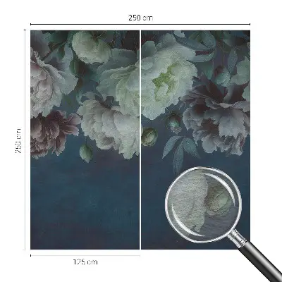 Vlies-Fototapete nach Maß mit floralem Motiv