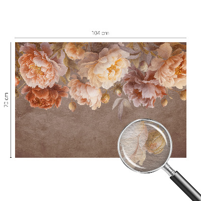 Vlies-Fototapete fürs Wohnzimmer Florale Eleganz