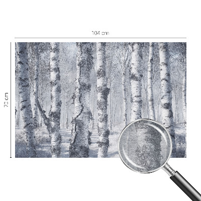 Vlies-Fototapete fürs Kinderzimmer mit frostiger Naturdarstellung