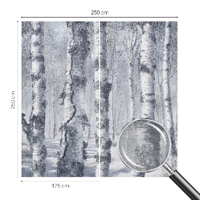 Vlies-Fototapete fürs Kinderzimmer mit frostiger Naturdarstellung