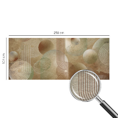 Bedruckte Vlies-Fototapete mit geometrischem Muster