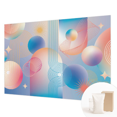 Motivtapete Farbenfrohe Abstraktion