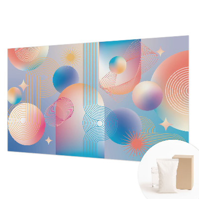 Motivtapete Farbenfrohe Abstraktion