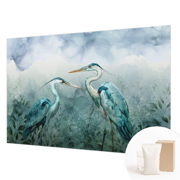 Bildtapete mit Vogelmotiven aus der Natur