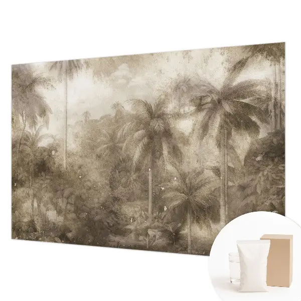 Wand-Fototapete mit exotischer Landschaft