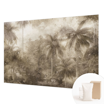 Wand-Fototapete mit exotischer Landschaft