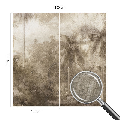 Wand-Fototapete Exotische Landschaft