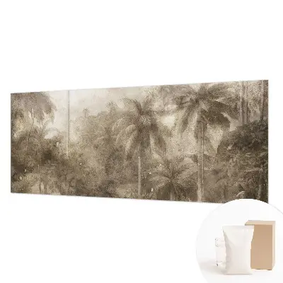 Wand-Fototapete mit exotischer Landschaft