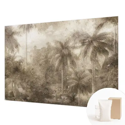 Wand-Fototapete mit exotischer Landschaft