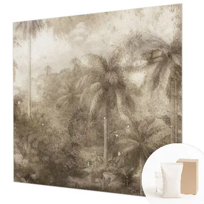 Wand-Fototapete mit exotischer Landschaft