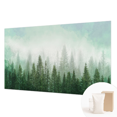 Vlies-Fototapete Wolf im Wald