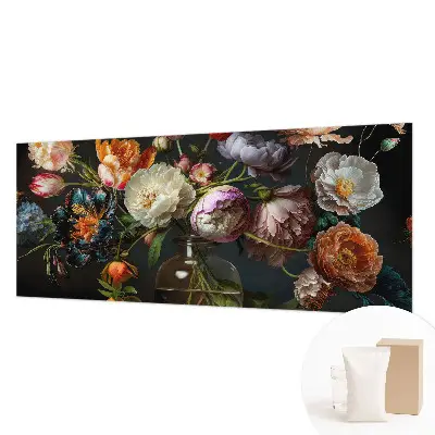 Fototapete fürs Kinderzimmer mit einem Blumenstrauß als Motiv