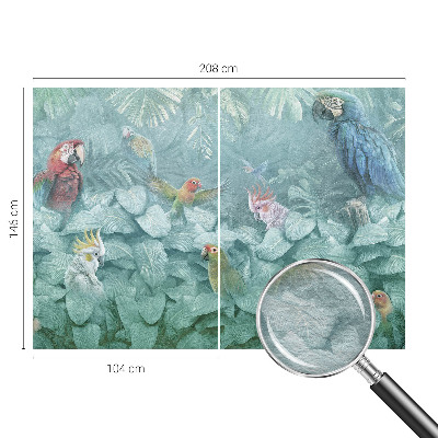 Motivtapete aus Vlies Exotische Vögel