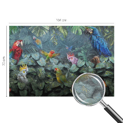 Fototapete aus Vlies Exotischer Dschungel