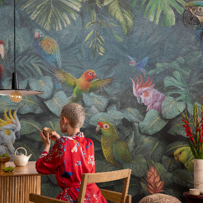 Fototapete aus Vlies Exotischer Dschungel