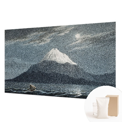 Motivtapete aus Vlies Mondhelle Nacht