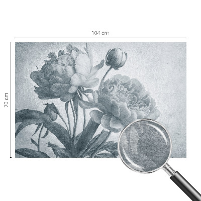 Bedruckte Vlies-Fototapete Floraler Chic