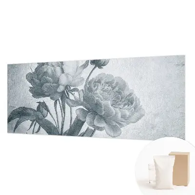 Bedruckte Vlies-Fototapete mit floralem Motiv in elegantem Chic