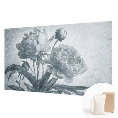 Bedruckte Vlies-Fototapete mit floralem Motiv in elegantem Chic