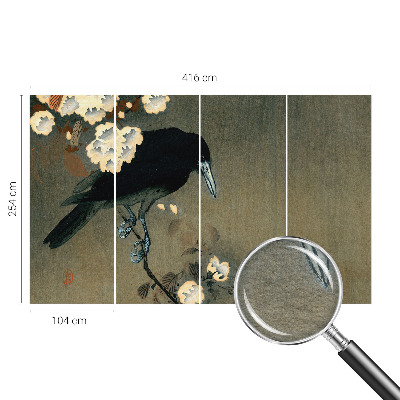 Wand-Fototapete mit exotischem Naturmotiv