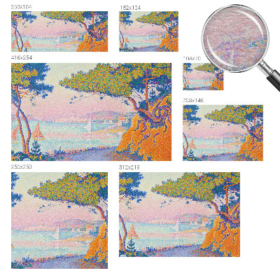 Fototapete nach Maß Farbenfrohe Landschaft