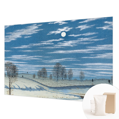 Fototapete mit Winterlandschaft