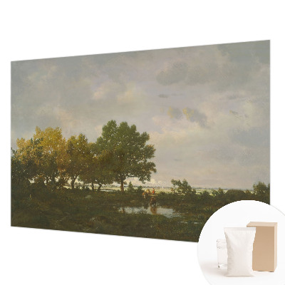 Fototapete fürs Wohnzimmer Waldlandschaft