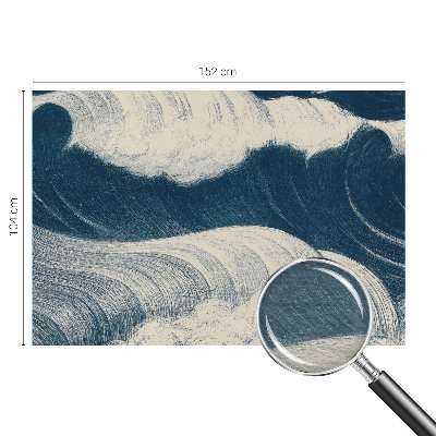 Vlies-Fototapete mit Motiv Meereswellen