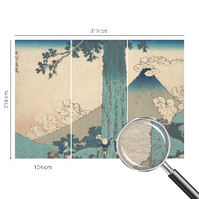 Fototapete fürs Schlafzimmer Bergpanorama