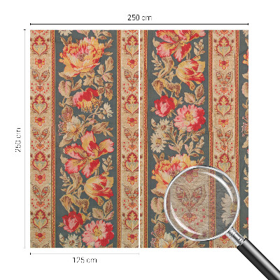 Motivtapete aus Vlies Bunte Blumen