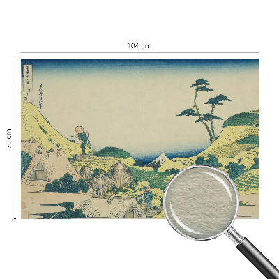 Vlies-Fototapete fürs Wohnzimmer mit einer ländlichen Landschaft