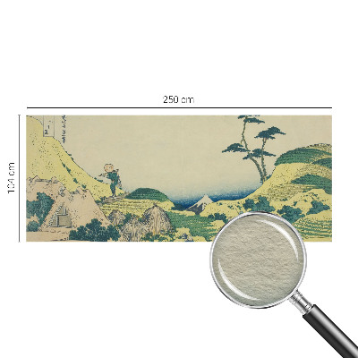 Vlies-Fototapete fürs Wohnzimmer mit einer ländlichen Landschaft