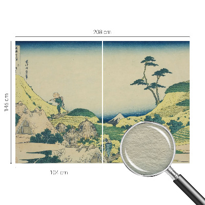 Vlies-Fototapete fürs Wohnzimmer mit einer ländlichen Landschaft
