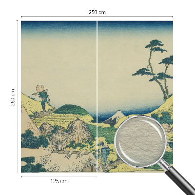 Vlies-Fototapete fürs Wohnzimmer mit einer ländlichen Landschaft