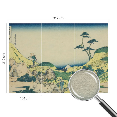Vlies-Fototapete fürs Wohnzimmer mit einer ländlichen Landschaft