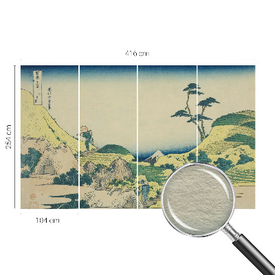 Vlies-Fototapete fürs Wohnzimmer mit einer ländlichen Landschaft