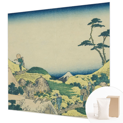 Vlies-Fototapete fürs Wohnzimmer mit einer ländlichen Landschaft