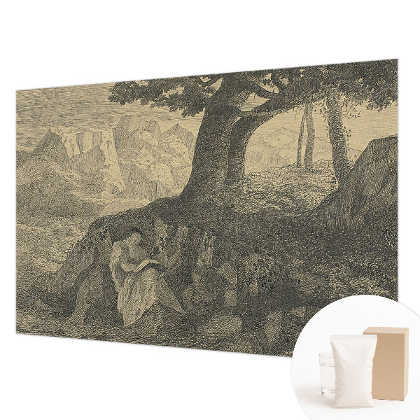 Fototapete aus Vlies Lesecharakter