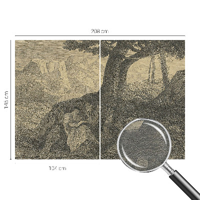 Fototapete aus Vlies Lesecharakter