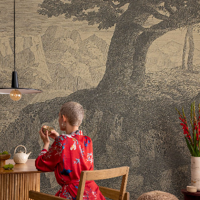 Fototapete aus Vlies Lesecharakter