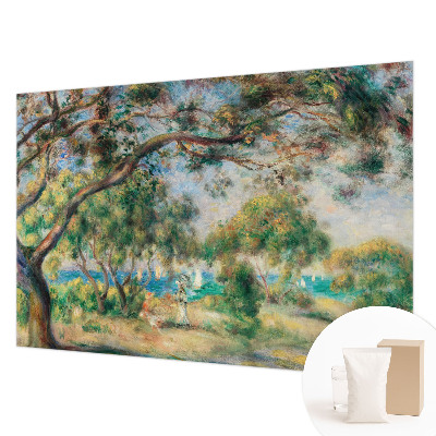 Vliestapete fürs Schlafzimmer mit einer Küstenlandschaft