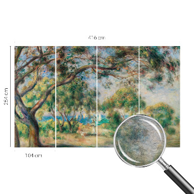 Vliestapete fürs Schlafzimmer Küstenlandschaft