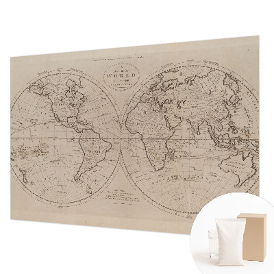 Bildtapete Alte Karte