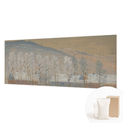 Fototapete mit einer Winterlandschaft