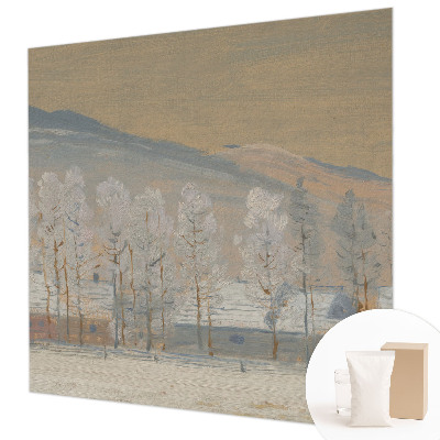Fototapete mit einer Winterlandschaft