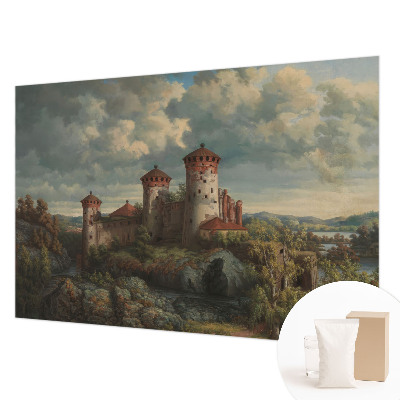 Fototapete nach Maß mit romantischer Landschaft als Motiv