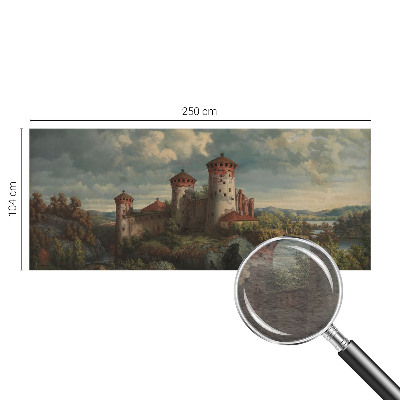 Fototapete nach Maß mit romantischer Landschaft als Motiv