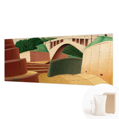 Dekorative Wand-Fototapete Friedliche Landschaft